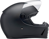 BILTWELL Lane Splitter Helmet - Flat Black - 2XL 1004-201-506