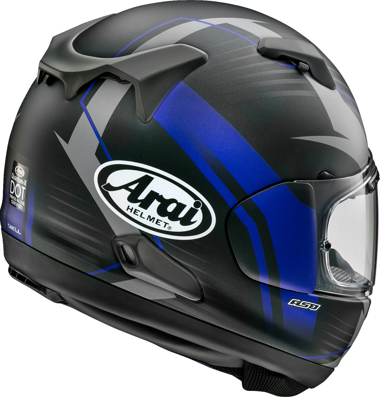 ARAI Quantum-X Motorcycle Helmet - Xen - Blue Frost - Medium 0101-15763