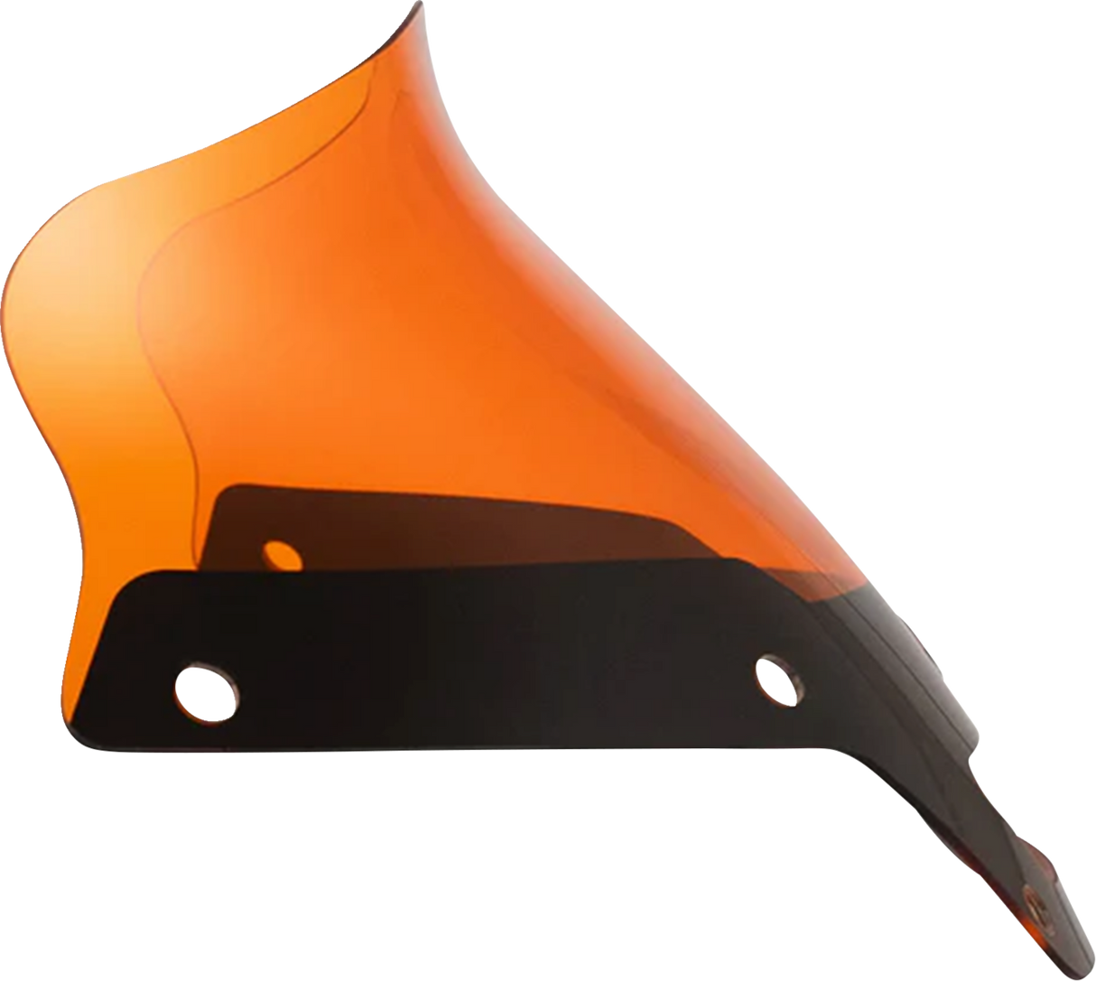 KLOCK WERKS Kolor Flare™ Sport Windshield - 6" - Orange - FXLRST KWW-02-0623