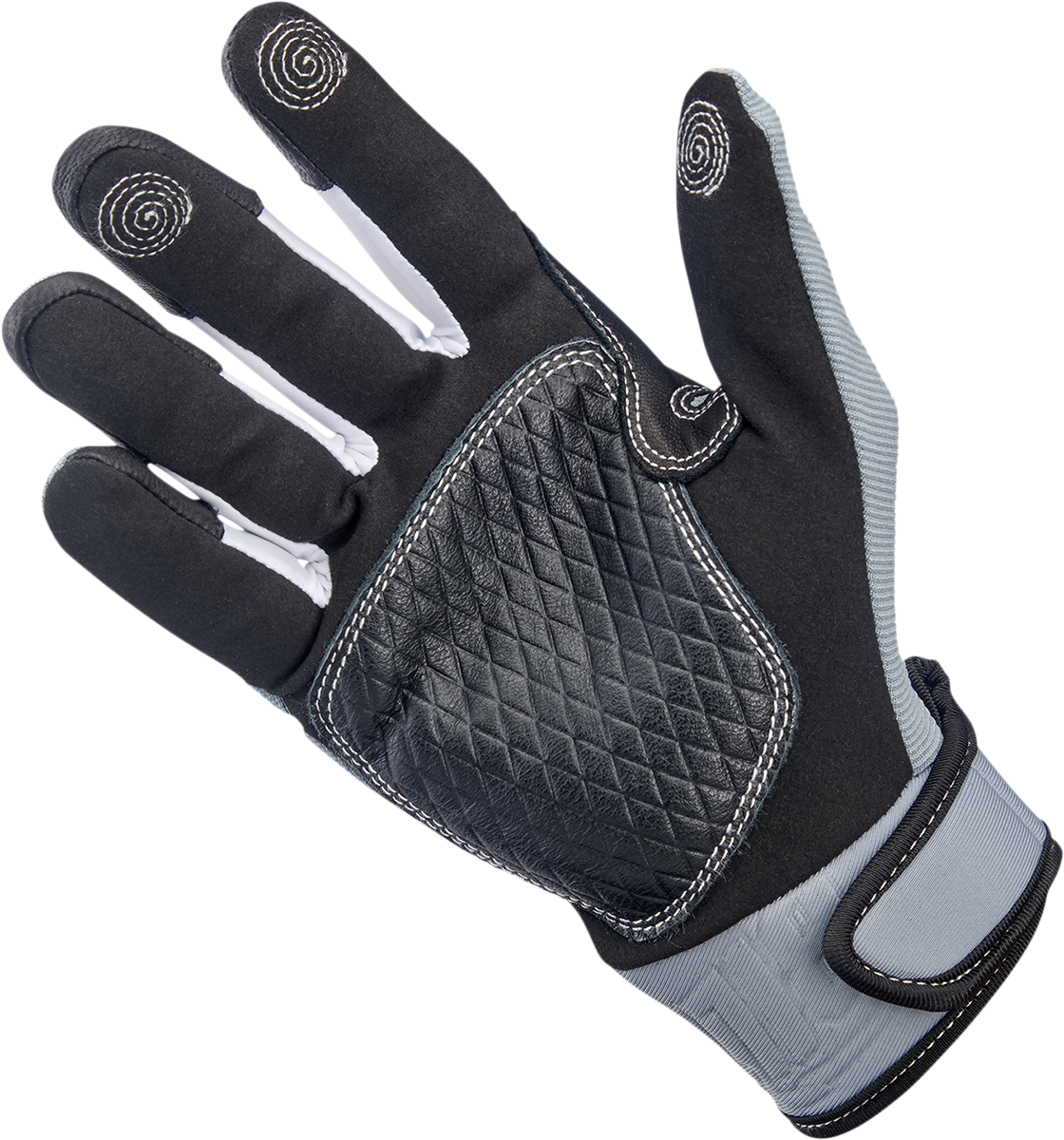 BILTWELL Baja Gloves - Gray - XS 1508-1101-301