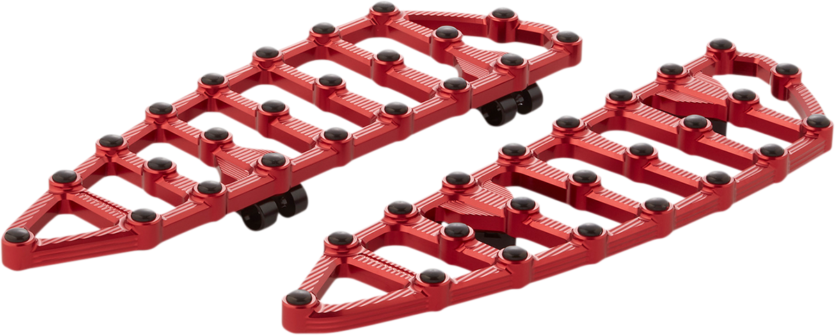 ARLEN NESS MX Driver Floorboards - Red 410-012