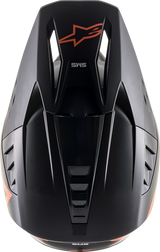 ALPINESTARS SM5 Motorcycle Helmet - Compass - Matte Black/Orange Fluo - XS 8303321-1149-XS