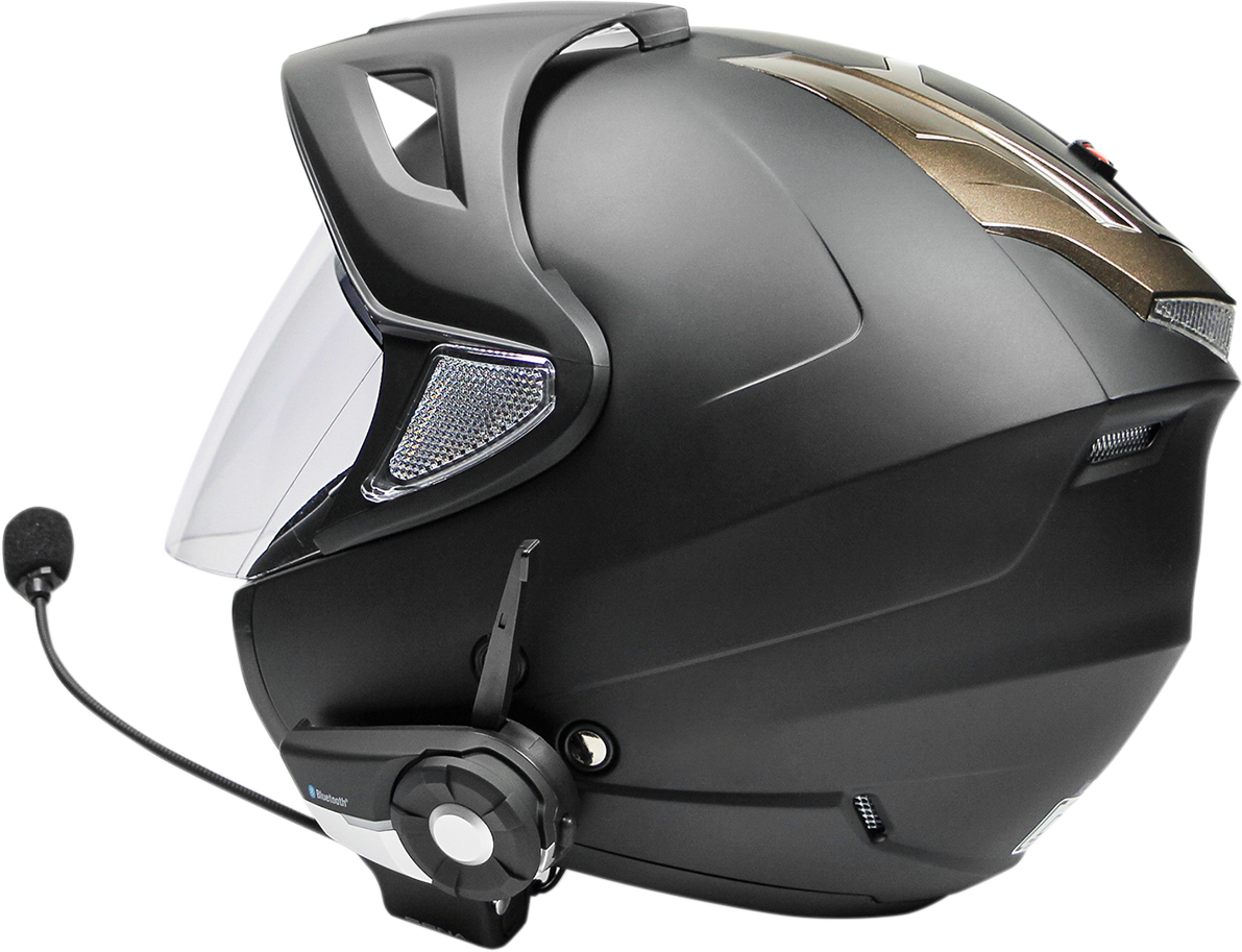 AFX FX-50 Motorcycle Helmet - Matte Black - Medium 0104-1371