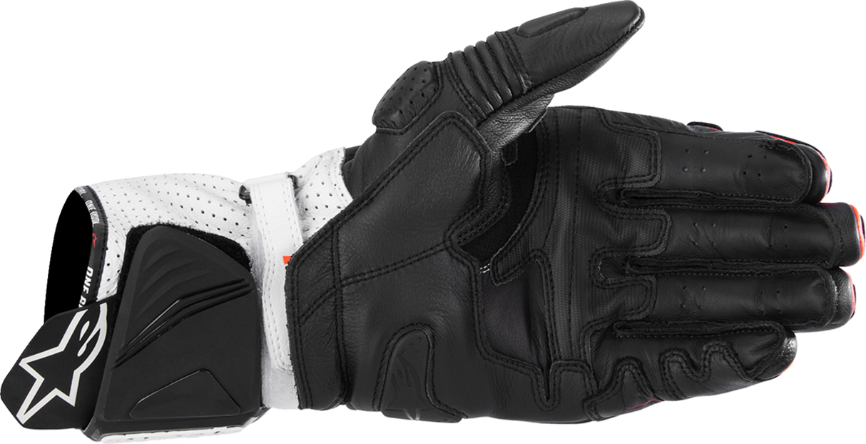 ALPINESTARS GP Pro R4 Gloves - Black/Fluo Red/White - 3XL 3556724-1321-3X