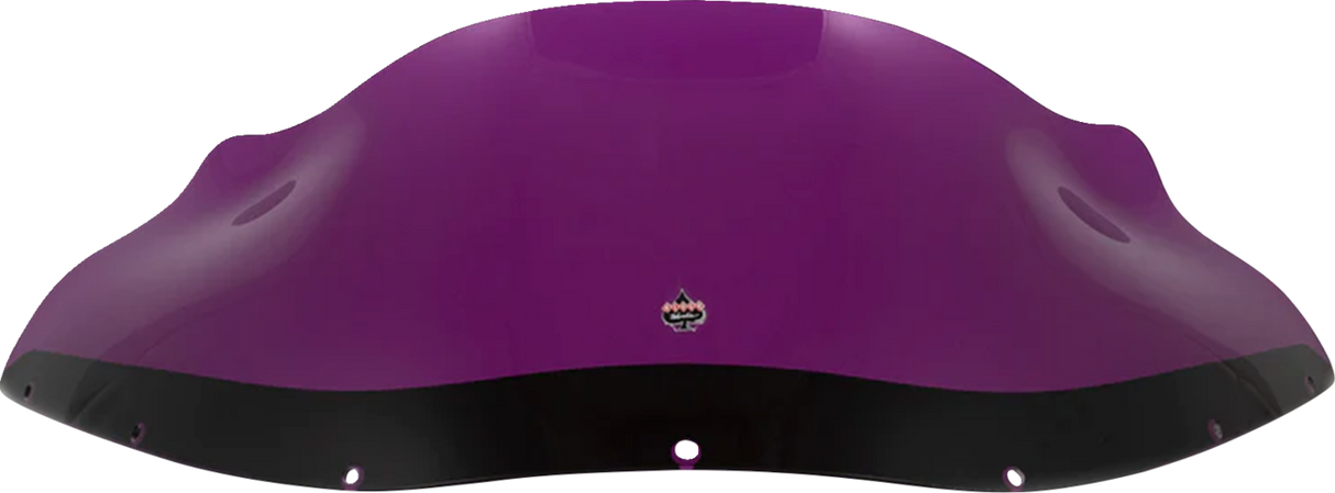 KLOCK WERKS Kolor Flare™ Windshield - 9" - Purple - FXRP KWW-02-0617