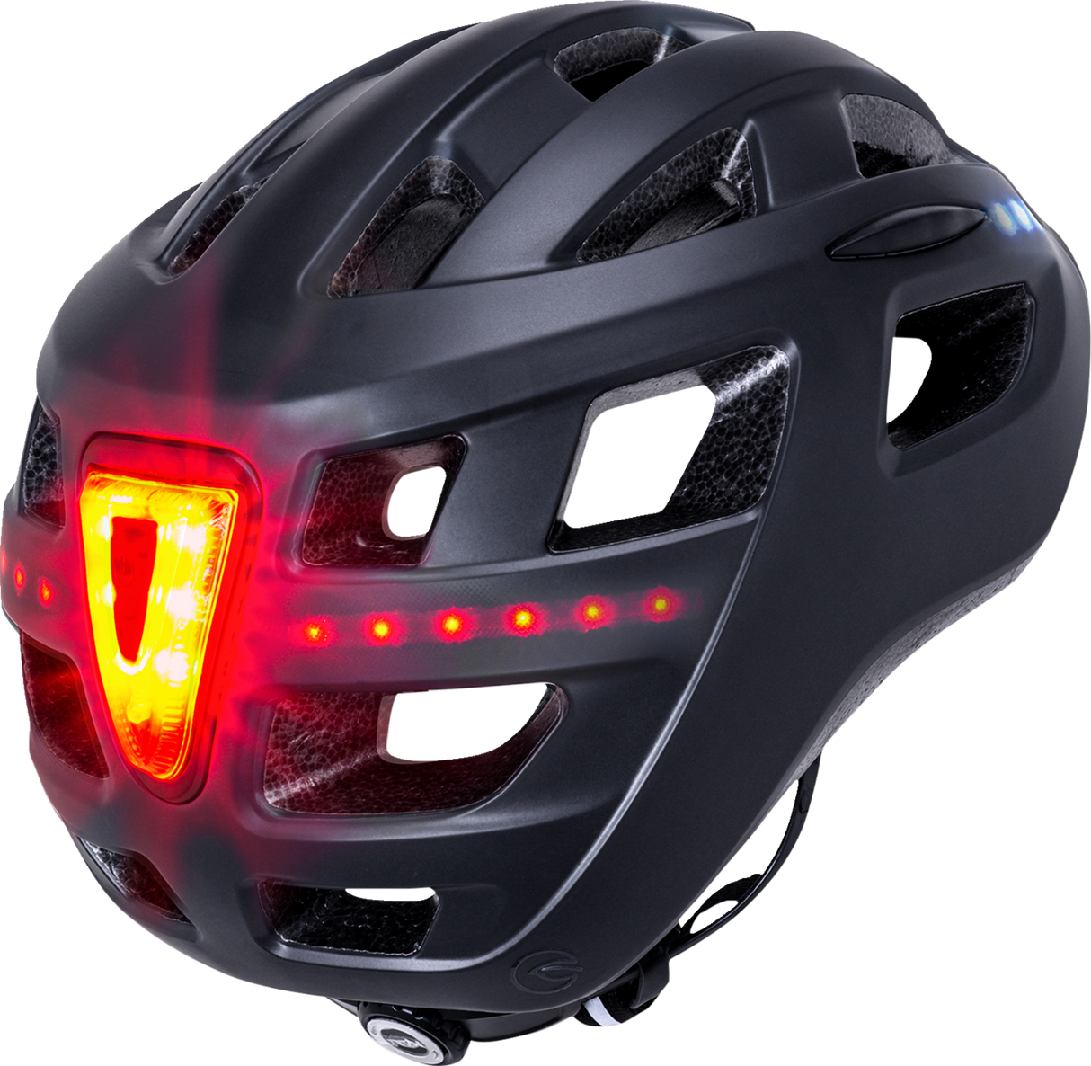 KALI Central Lit Bicycle Helmet - Matte Black - S/M 0250521216