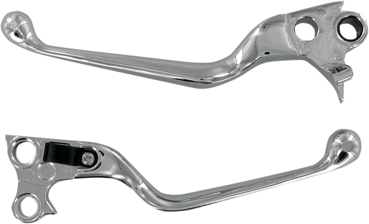 DRAG SPECIALTIES Lever Set - Chrome H07-0574