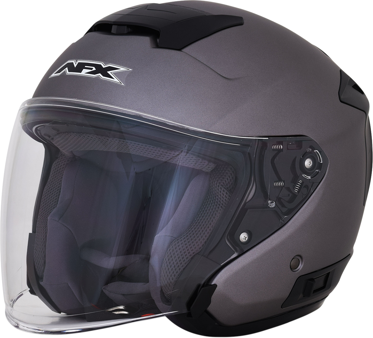 AFX FX-60 Motorcycle Helmet - Frost Gray - Medium 0104-2568