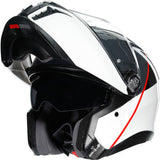 AGV Tourmodular Motorcycle Helmet - Balance - White/Gray/Red - Small 211251F2OY00210