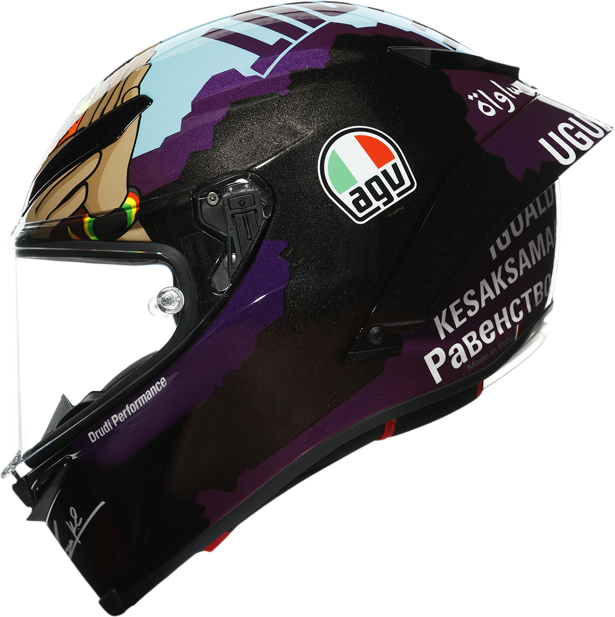 AGV Pista GP RR Motorcycle Helmet - Limited - Morbidelli Misano 2020 - MS 216031D9MY01106