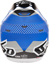 6D ATR-2 Motorcycle Helmet - Fusion - Blue - XS 12-2924