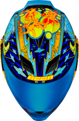 ICON Airflite™ Motorcycle Helmet - Bugoid Blitz - Blue - Small 0101-15547