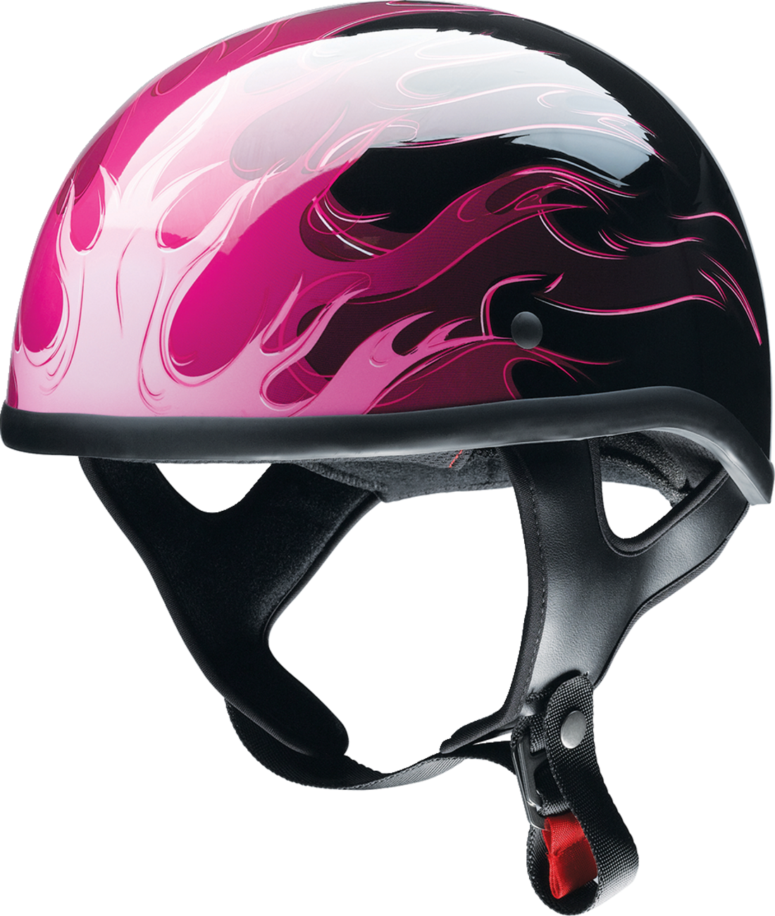 Z1R CC Beanie Motorcycle Helmet - Hellfire - Pink - XS 0103-1396