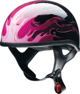 Z1R CC Beanie Motorcycle Helmet - Hellfire - Pink - XS 0103-1396