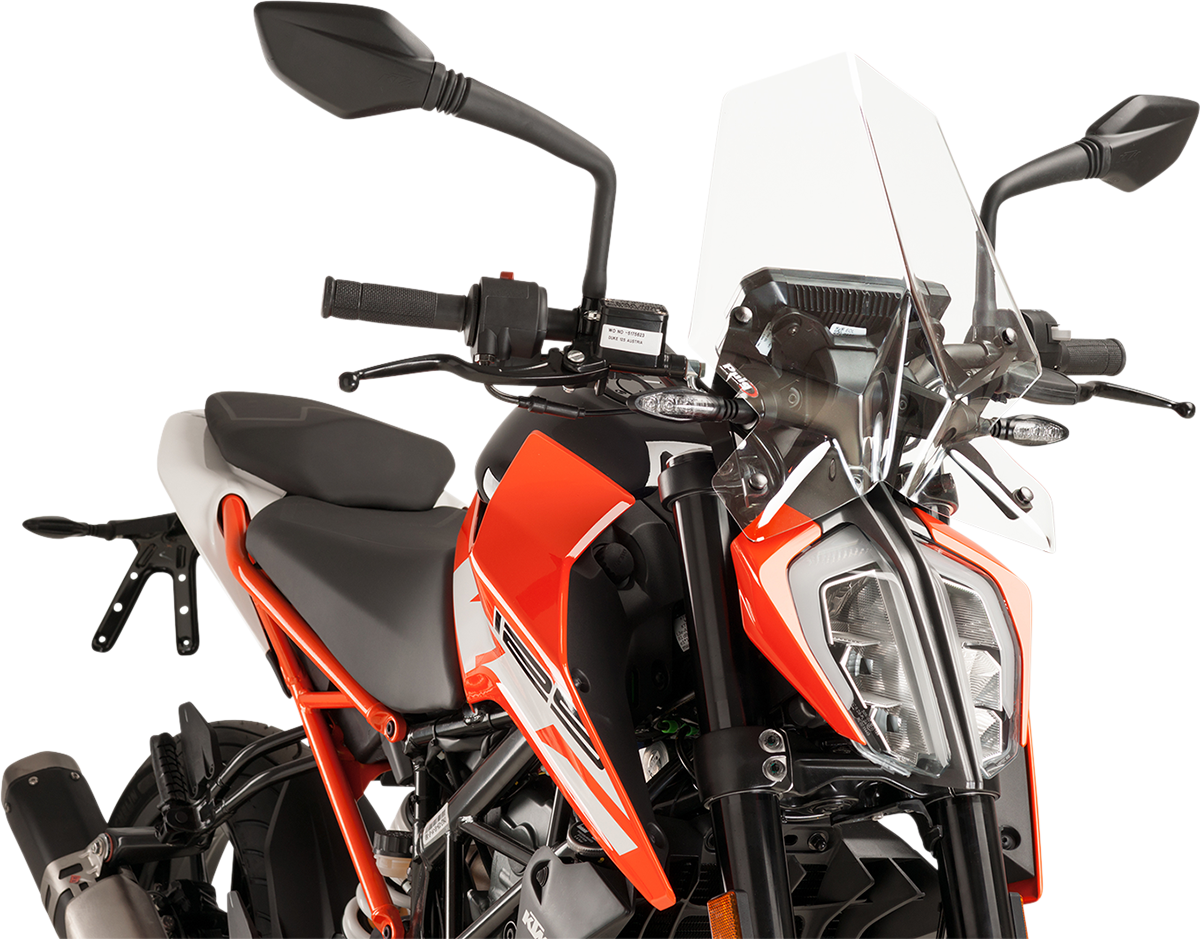 PUIG HI-TECH PARTS New Generation Windscreen - Clear - KTM 9514W