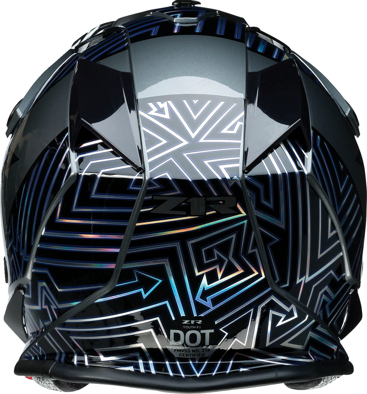 Z1R Youth F.I. Motorcycle Helmet - Lumen - MIPS - Iridescent - Medium 0111-1521