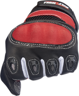 BILTWELL Bridgeport Gloves - Red - XS 1509-0801-301