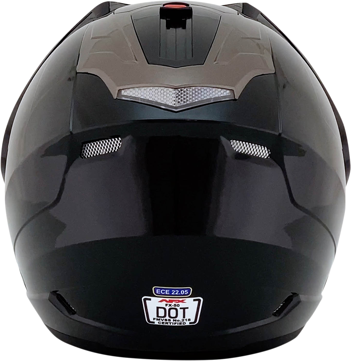 AFX FX-50 Motorcycle Helmet - Gloss Black - Small 0104-1364