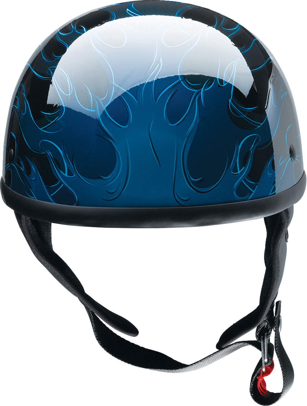 Z1R CC Beanie Motorcycle Helmet - Hellfire - Blue - Small 0103-1332