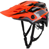 KALI Child Maya Full Face Bicycle Helmet - Race - Gloss Orange/Gray/Black - OS 0221923312