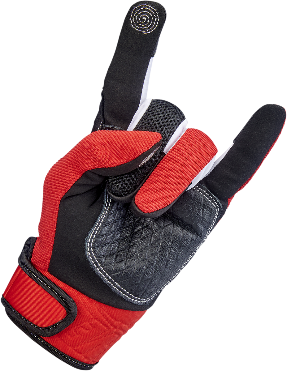 BILTWELL Baja Gloves - Red - XL 1508-0801-305