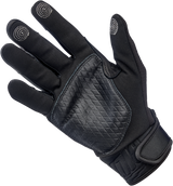 BILTWELL Baja Gloves - Black Out - Medium 1508-0101-303