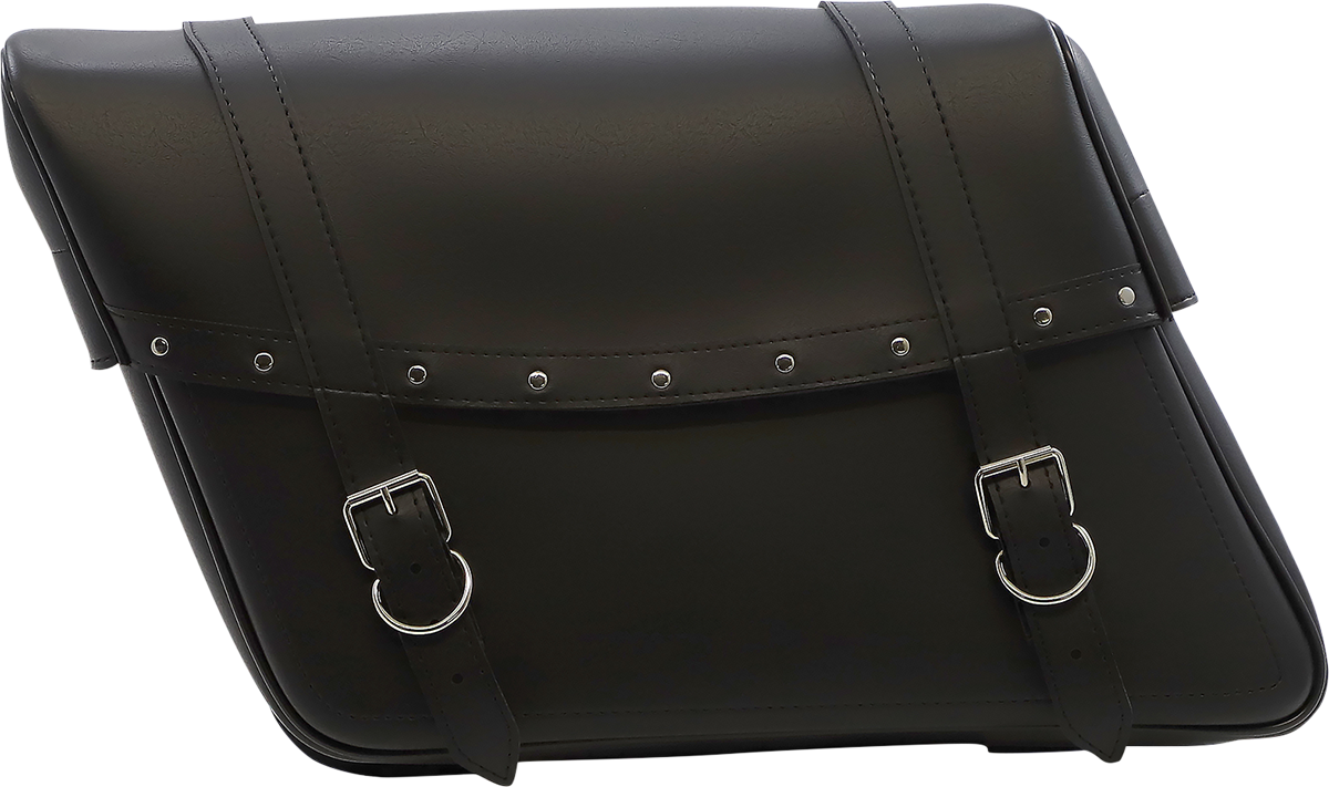 SADDLEMEN Highwayman Rivet Slant-Style Saddlebags - Jumbo X021-03-042