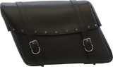 SADDLEMEN Highwayman Rivet Slant-Style Saddlebags - Jumbo X021-03-042