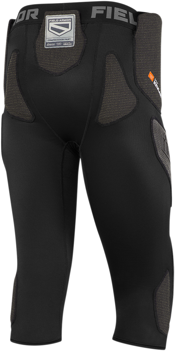 ICON Field Armor™ Compression Pants - Black - Medium 2940-0340