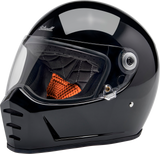 BILTWELL Lane Splitter Helmet - Gloss Black - 2XL 1004-101-506