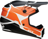 Z1R Youth Rise Motorcycle Helmet - Flame - Orange - Small 0111-1442