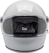 BILTWELL Gringo S Motorcycle Helmet - Gloss White - Medium 1003-102-503