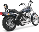 VANCE & HINES Shortshots Staggered Exhaust System - Chrome 17213