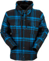 Z1R Timber Flannel Shirt - Black/Blue - Small 3040-2840