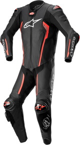 ALPINESTARS Missile v2 1-Piece Suit - Black/Red Fluorescent - US 50 / EU 60 3150122-1030-60