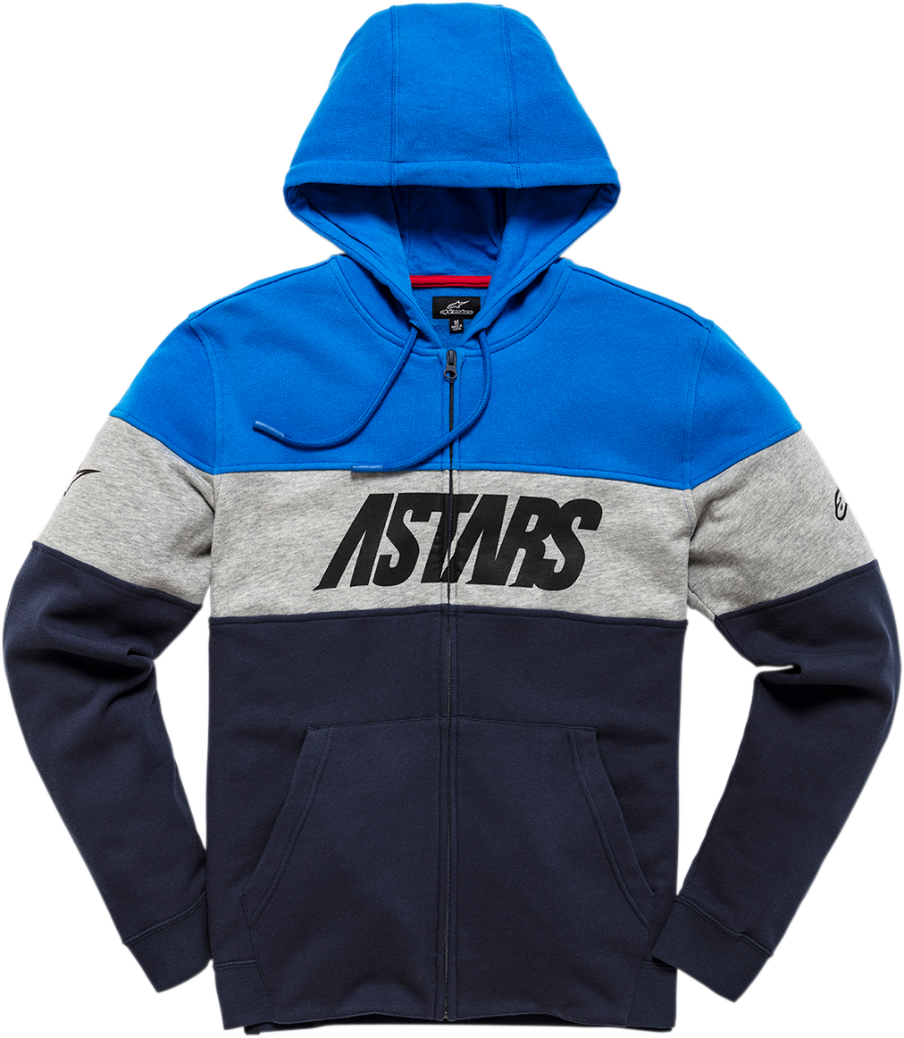 ALPINESTARS Grupo Zip Hoodie - Blue/Navy - Large 1210533007270L