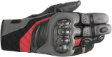 ALPINESTARS Belize Drystar® Gloves - Black/Anthracite/Red - Small 3526718-1036-S