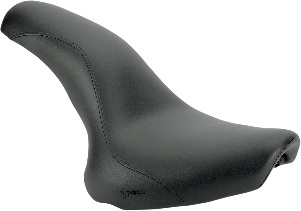 SADDLEMEN Seat - Profiler - Black - Smooth - Softail 8185FJ