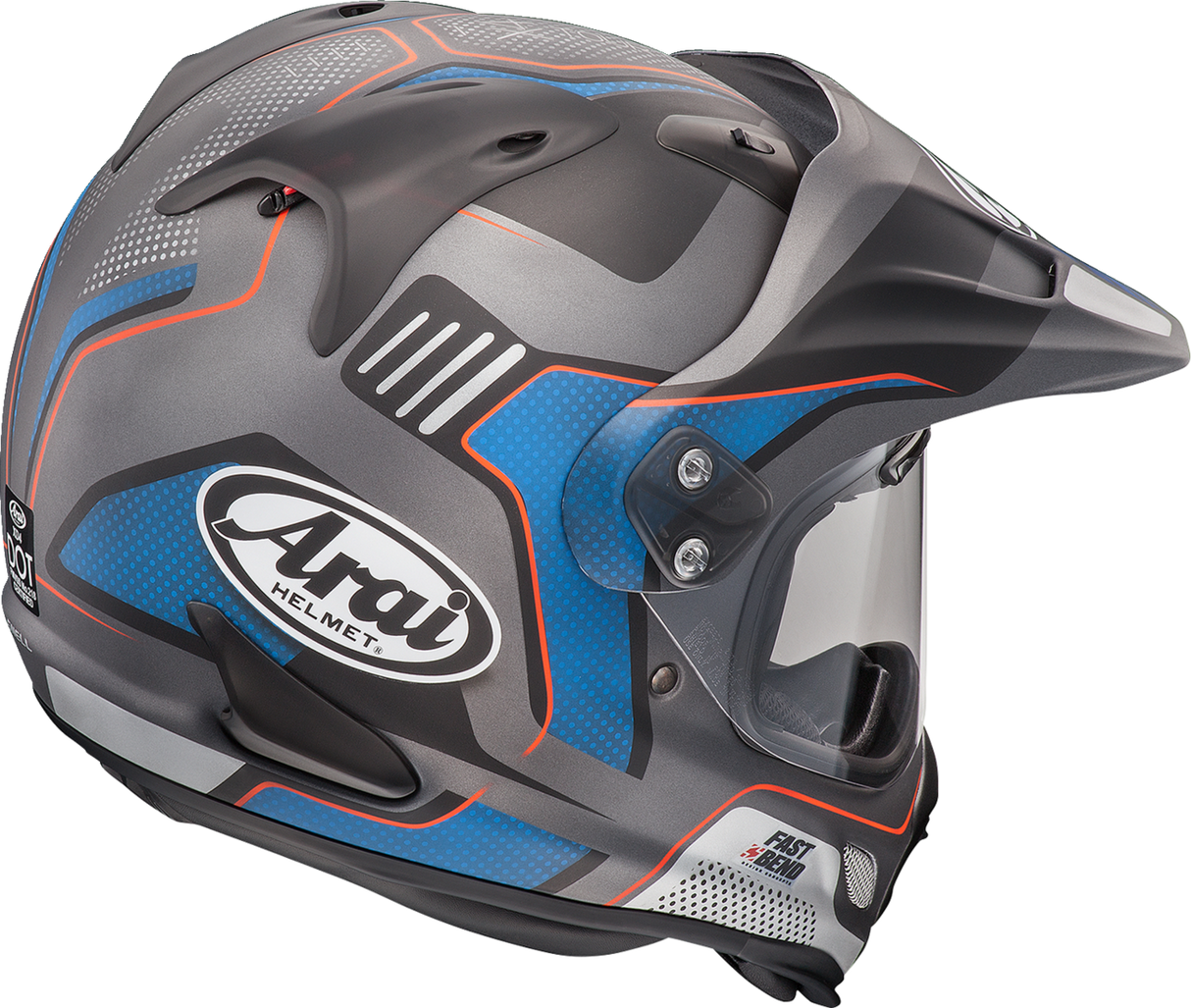 ARAI XD-4 Motorcycle Helmet - Vision - Black Frost - Large 0140-0176