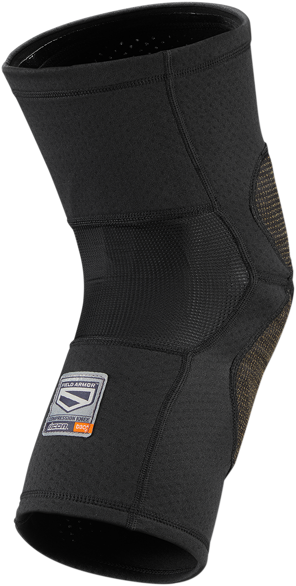 ICON Field Armor™ Compression Knee Guards - Black - XL 2704-0503