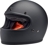 BILTWELL Gringo S Motorcycle Helmet - Flat Black - Large 1003-201-504