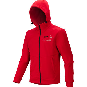 ALPINESTARS Racer MX Fleece Hoodie - Bright Red - 2XL 3800125-3010-2X