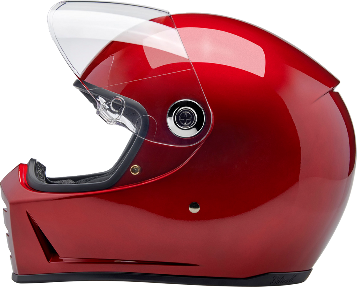 BILTWELL Lane Splitter Motorcycle Helmet - Metallic Cherry Red - Large 1004-351-504