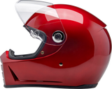 BILTWELL Lane Splitter Motorcycle Helmet - Metallic Cherry Red - Large 1004-351-504