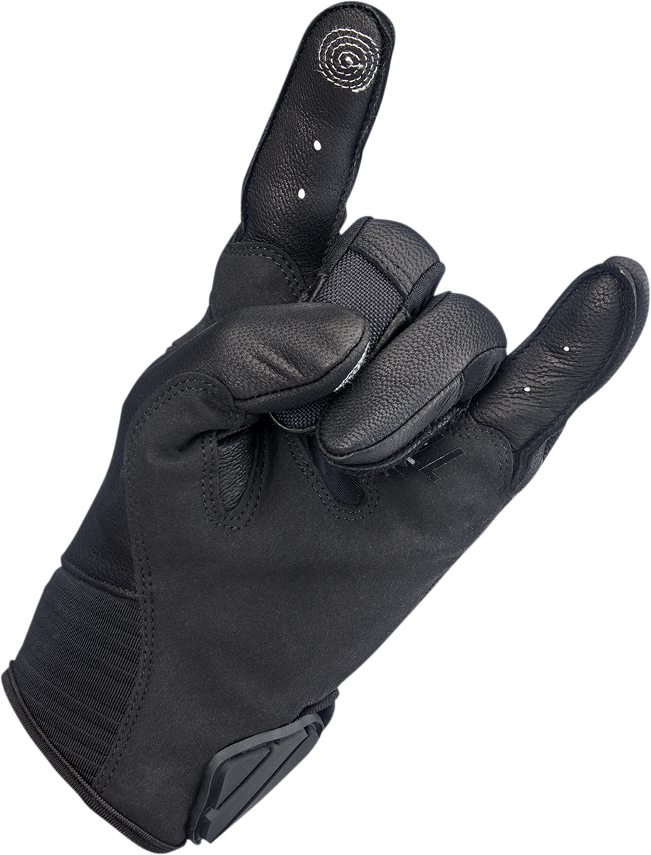 BILTWELL Bridgeport Gloves - Black Out - XL 1509-0101-305