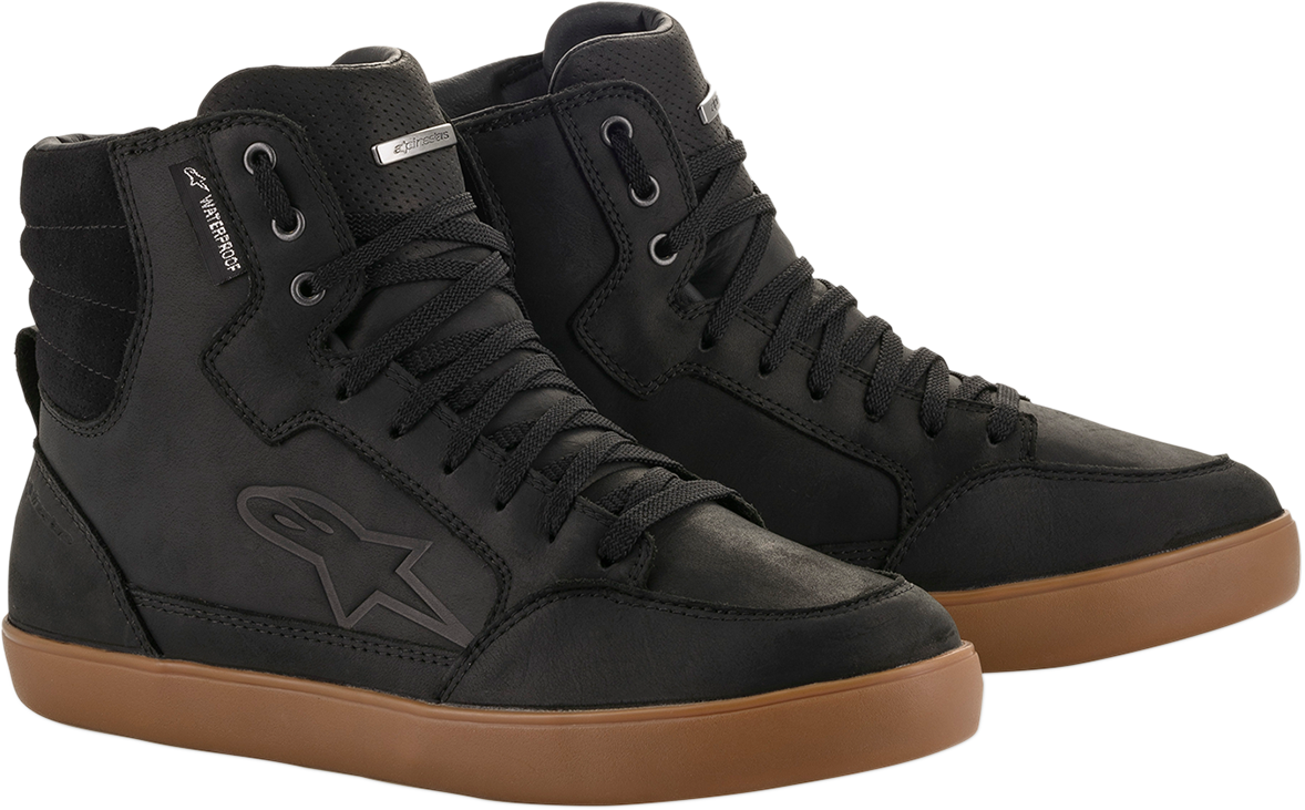 ALPINESTARS J-6 Waterproof Shoes - Black Gum - US 13 2542015-1084-13