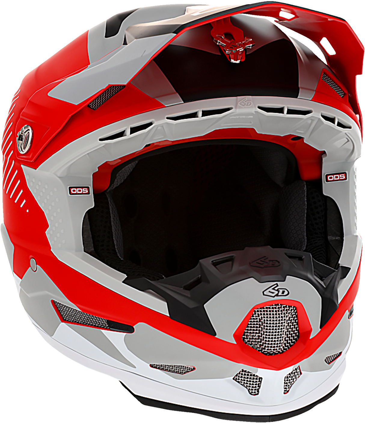 6D ATR-2 Motorcycle Helmet - Fusion - Red - XS 12-2934