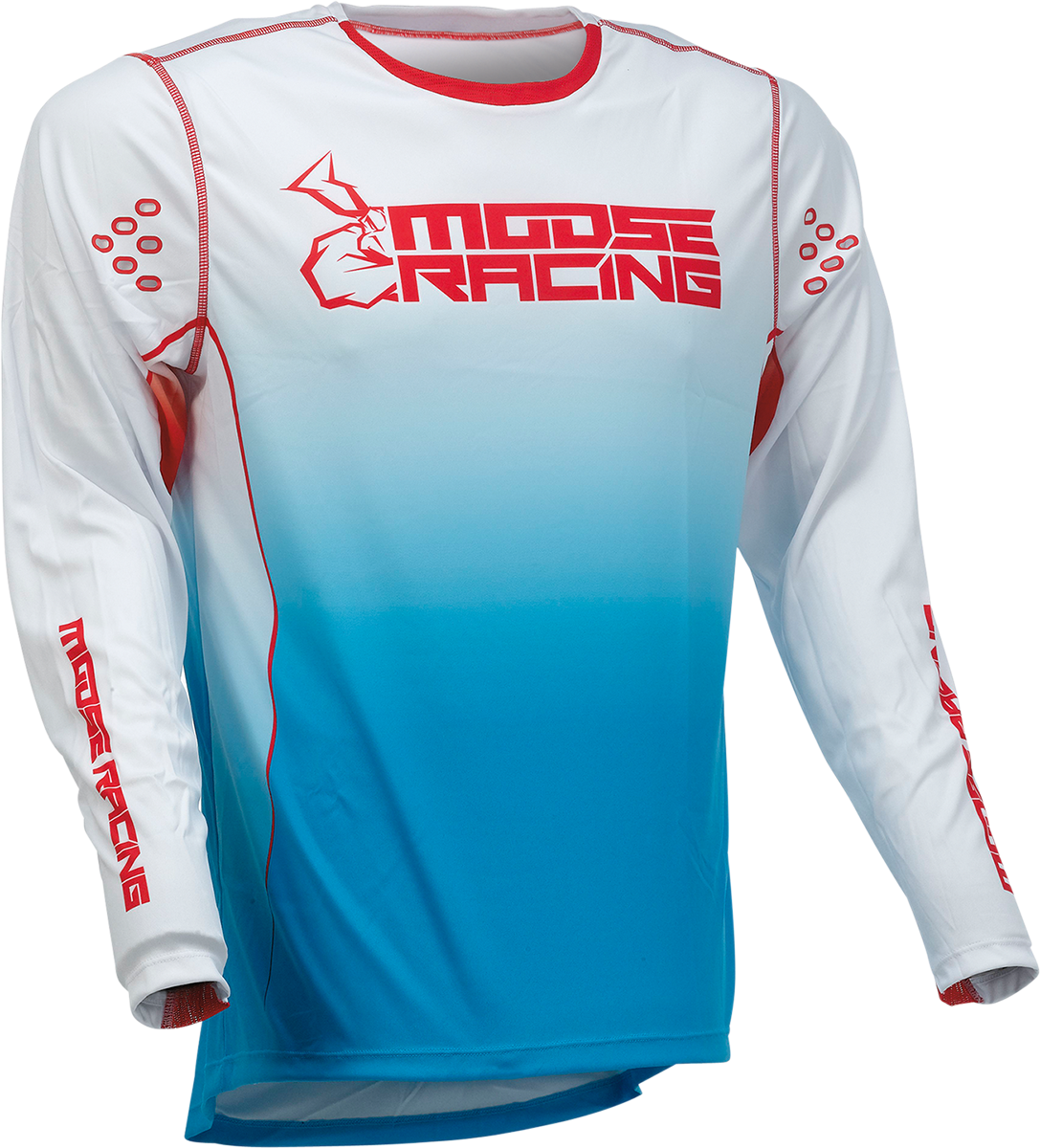 MOOSE RACING Agroid Jersey - Red/White/Blue - Large 2910-6990