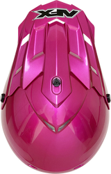 AFX FX-17 Motorcycle Helmet - Fuchsia - Large 0110-4078