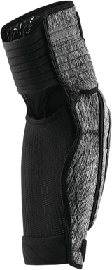 100% Fortis Elbow Guards - Gray/Black - L/XL 70006-00004